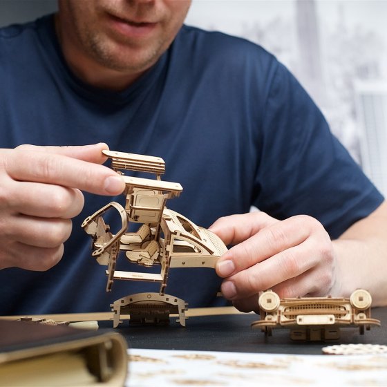 Houten model gullwing 