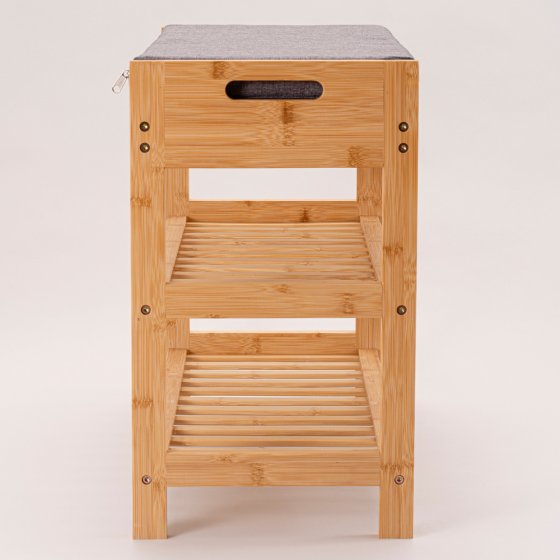 Schoenenbank met opbergklep 