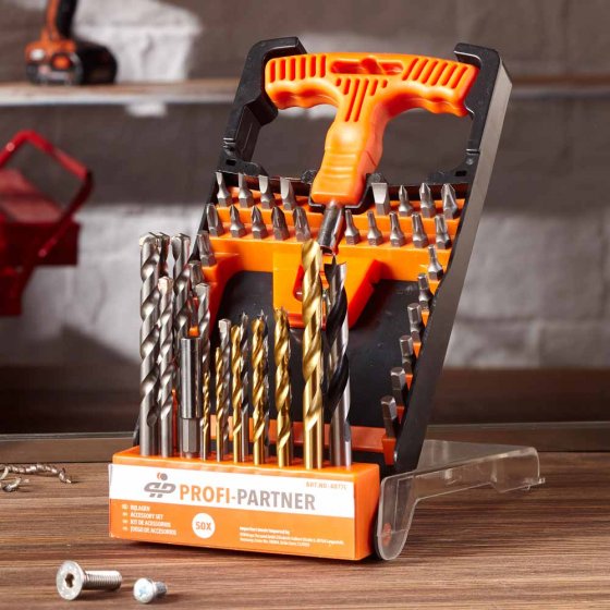 50-delige boor- en bitset 