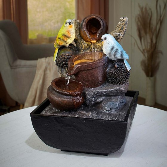 Fontaine d’intérieur à LED 