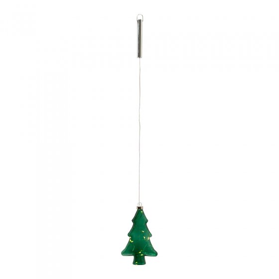 LED-kerstboom van glas 