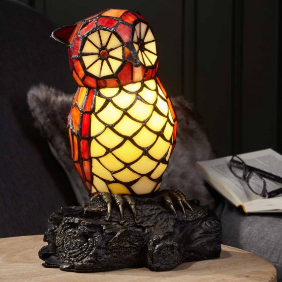 Uillamp in Tiffany-stijl 