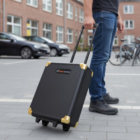 Gereedschapskoffer trolley 396-delig 