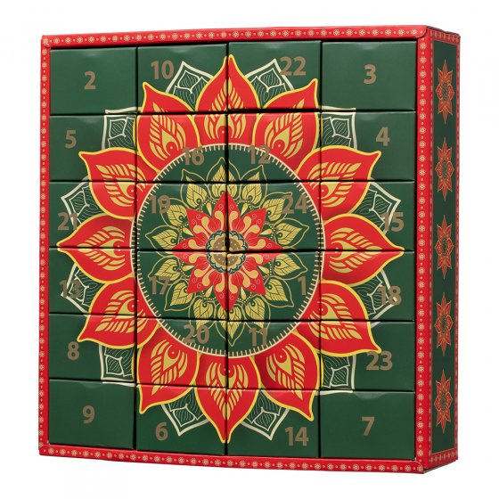 Adventskalender, geurkaarsen 