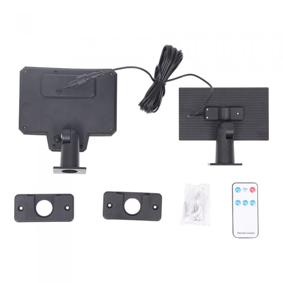 Lampe de sécurité solaire avec télécommande 