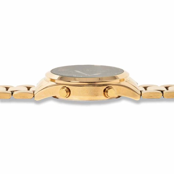 Gouden radio-armbandhorloge 