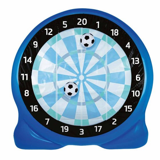 Cible de fléchettes sur le thème du football 