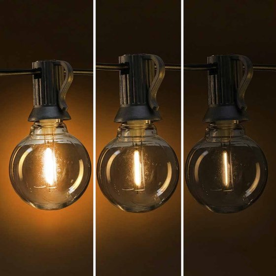 Guirlande lumineuse d'extérieur avec télécommande 