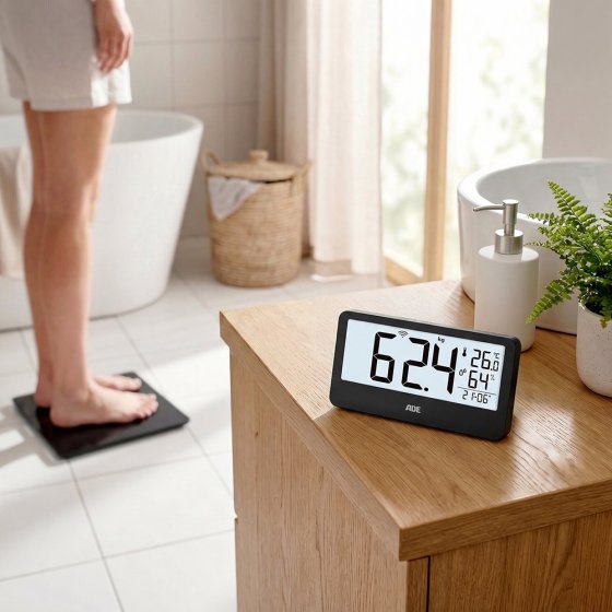 Weegschaal met apart display 