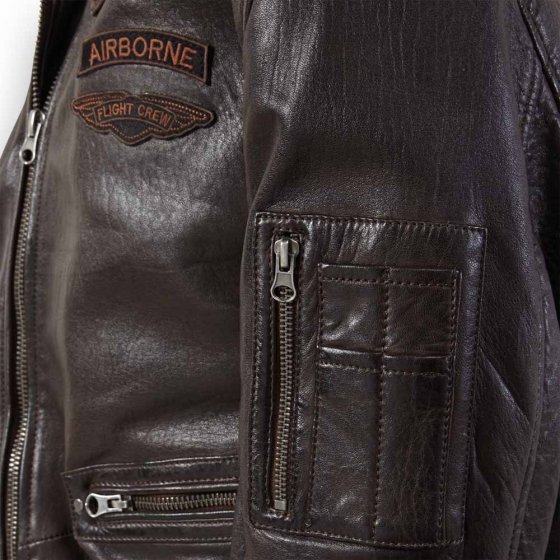 Bomberjack van lamsleer 