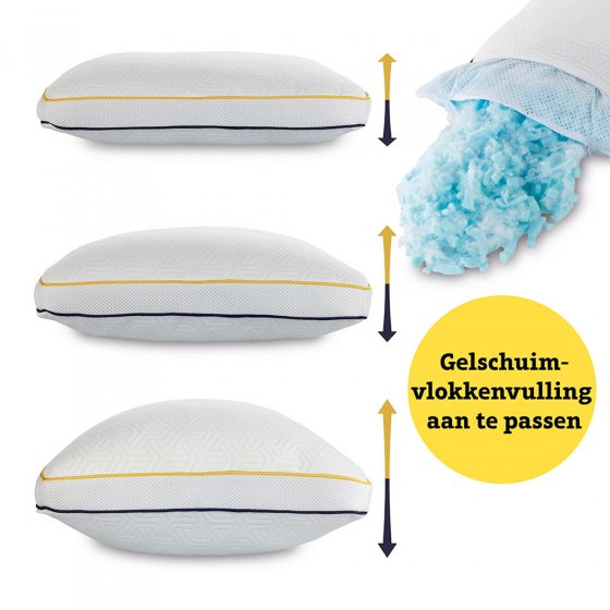 Oreiller confort mousse gel 