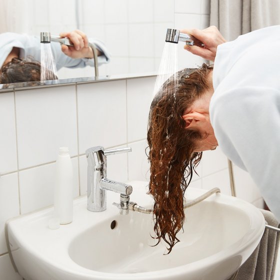 Douchette avec fonction arrêt-marche 