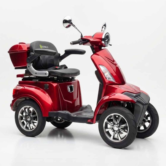 E-Mobil MAXXI, 4 roues, batterie au plomb Rouge