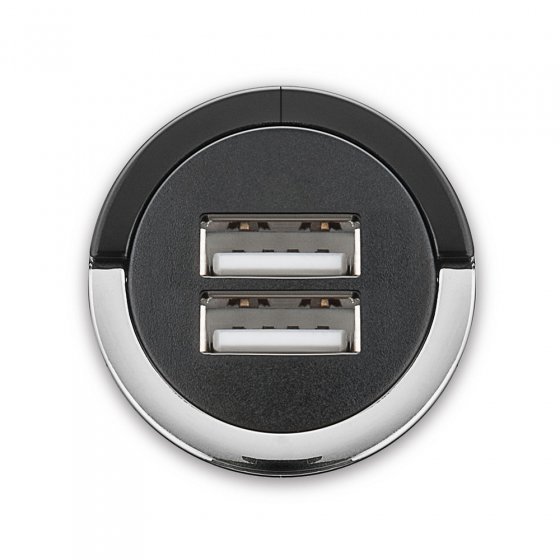 2-poorts USB oplaadadapter voor het stopcontact 
