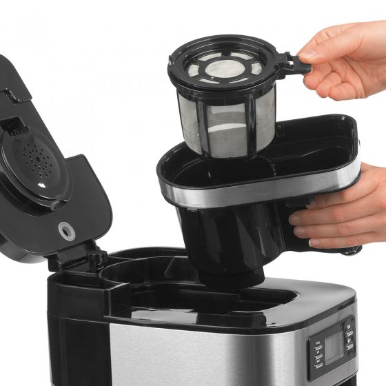 Koffiezetapparaat met maalwerk 