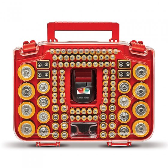 Coffret à piles XXL avec testeur 