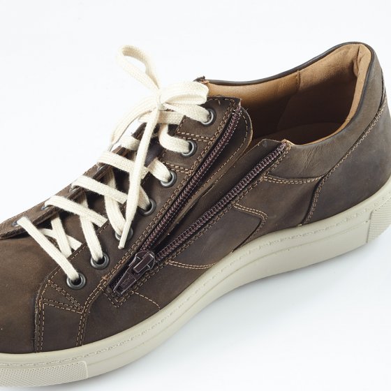 Aircomfort sneaker met ritssluiting 