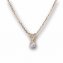 Gouden ketting met diamant, 0,21 kt - 5