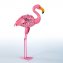 Flamant rose solaire pour le jardin - 5