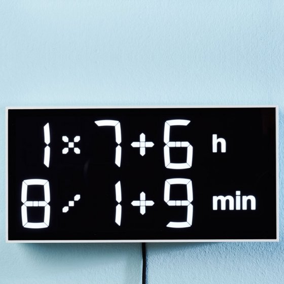Horloge numérique LED  "Albert Clock" 