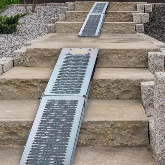 Lot de deux rampes pliantes 