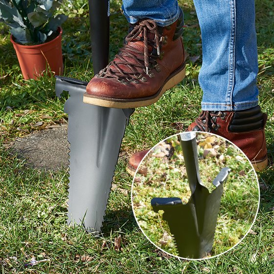 Spade met wortelzaag 