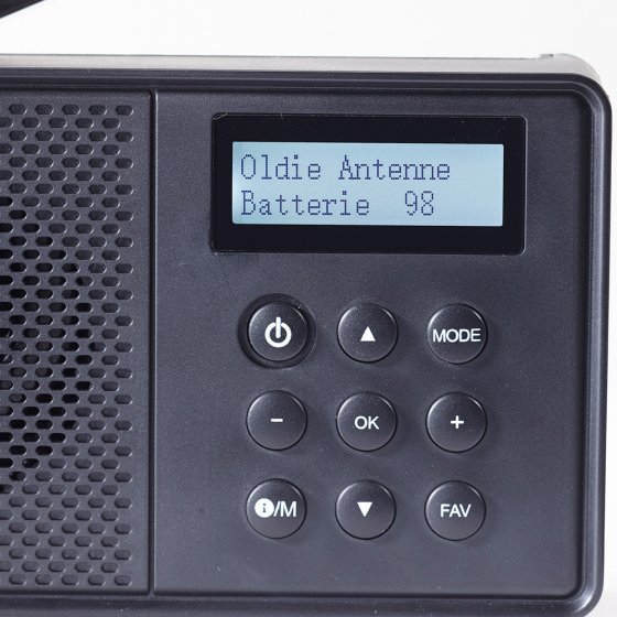 Compacte DAB+-/FM-radio 