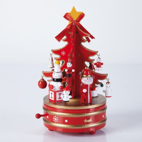 Kerstboom-muziekdoos 