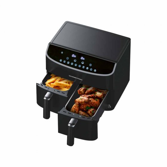 Friteuse à air chaud à double panier 