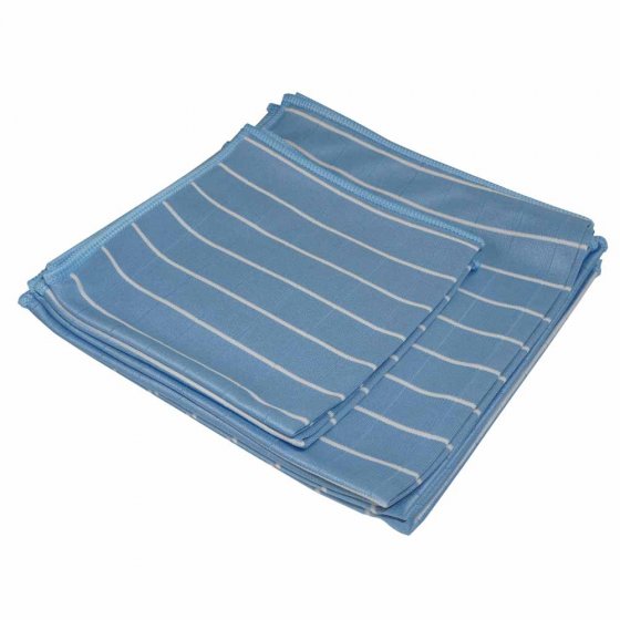 Chiffons « Diamant » verre et vitres en lot de 6 