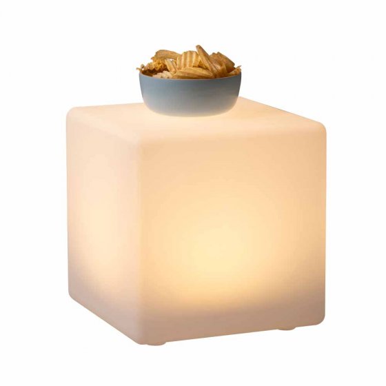 Lampe - cube solaire à LED 