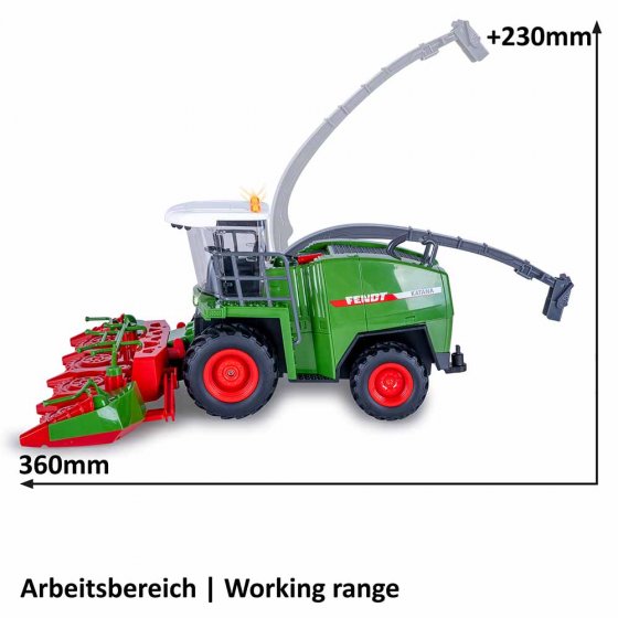 Radiogestuurde hakselaar Fendt Katana 