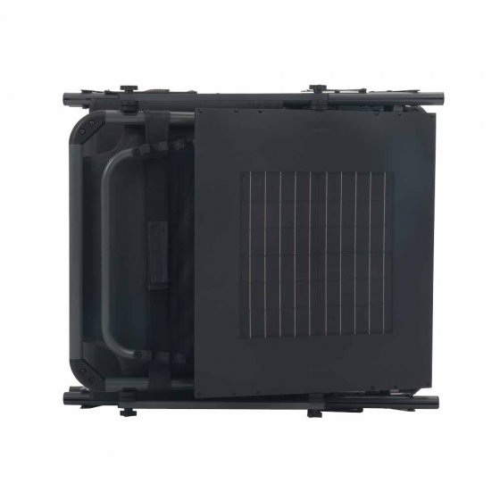 Chaise longue pliante solaire 