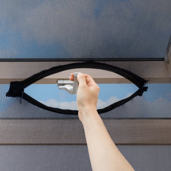 Horren voor geopende dakramen 