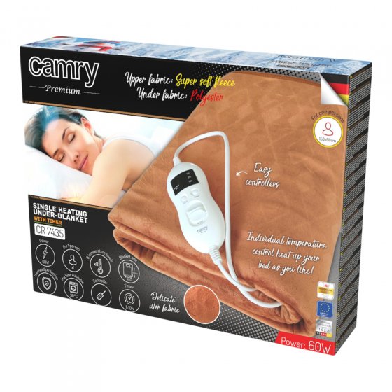 Elektrische verwarmde dekbedovertrek 