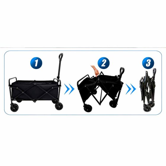 Chariot de transport pliable 