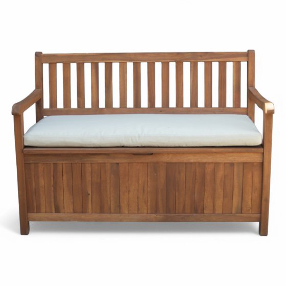 Banc avec espace de rangement 