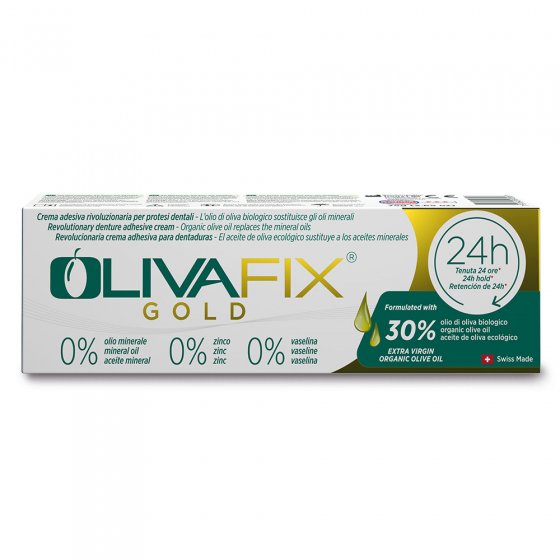 Crème adhésive pour prothèses dentaires "OlivaFix" 