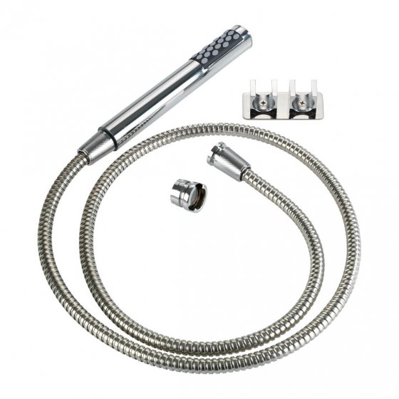 Wastafeldouche met duohaak 