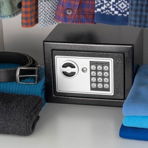 Coffre-fort pour meuble avec serrure à combinaison 