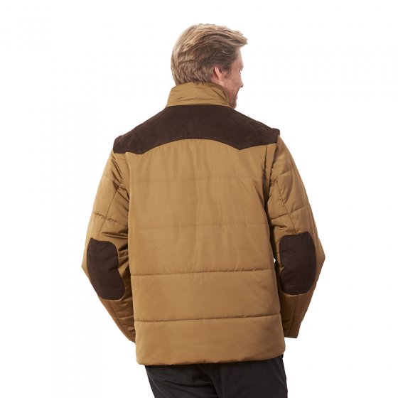 Jas met afneembare mouwen 