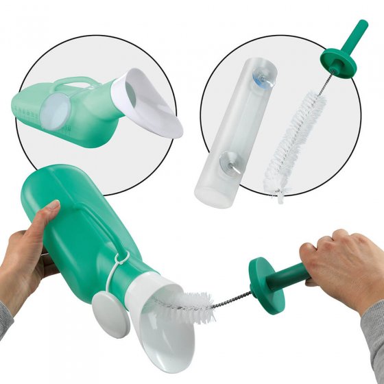 Urinoir avec lot de nettoyage 