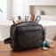 Premium lederen toilettas - 6