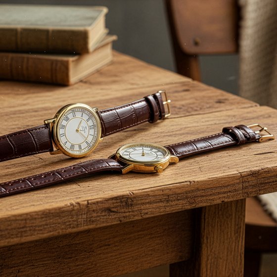 Votre cadeau : ensemble de montres pour couple 