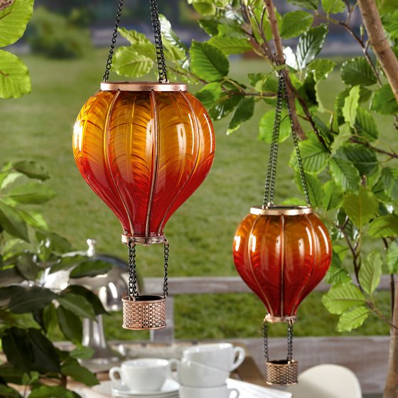 Heteluchtballon “Sunset” op zonne-energie 