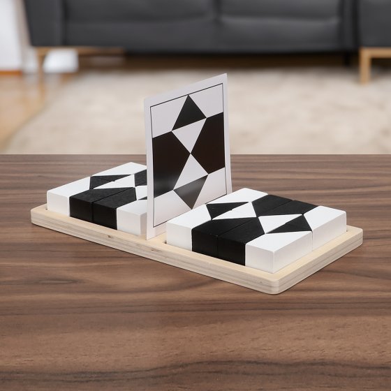 Tangram duel 'Black & White' 