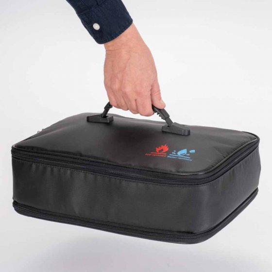 Porte-documents ignifuge et étanche 