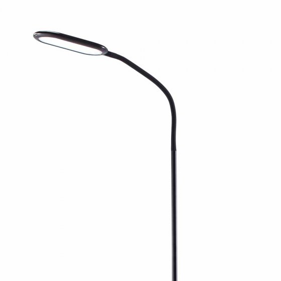 Staande lamp met zwanenhals 