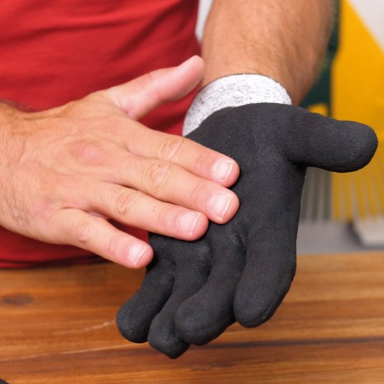 Snijbeschermings-handschoenen met extra grip 
