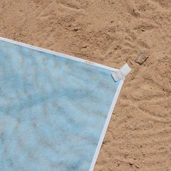 Natte de plage anti-sable 